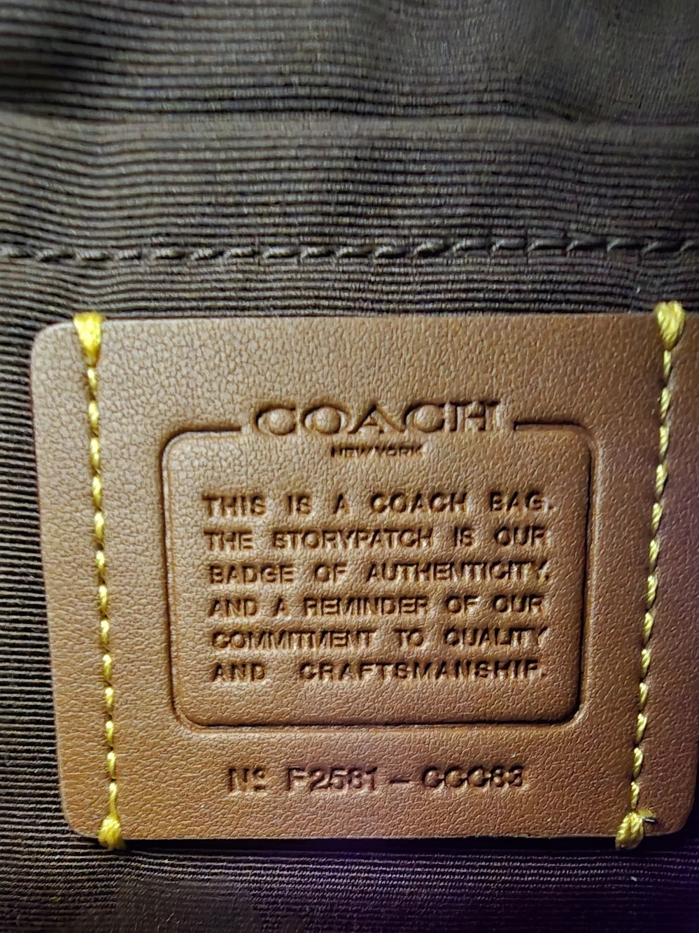 Coach Ashton Cow Print